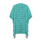 Turquoise Brands Duster Kimono Coverup