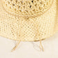 Braided Beads Straw Cowboy Hat