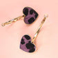 Animal print faux fur earring | 130330929: GOLD