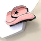 WESTERN COWGIRL BOOT HAIR CLAW CLIPS 40H569