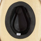 Western Long Horn Studded Strap Straw Cowboy Hat: KA