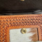 Tooled Leather Cowhide Wallet Wristlet Western Rodeo