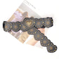 Boho Heart Wide Waist Western Leather Belt