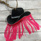 Cowboy Hat Western Flare Car Freshies: Girls Trip / With Fringe