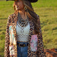 Baha Ranch Retro Pop Western Wild West Leopard Blazer