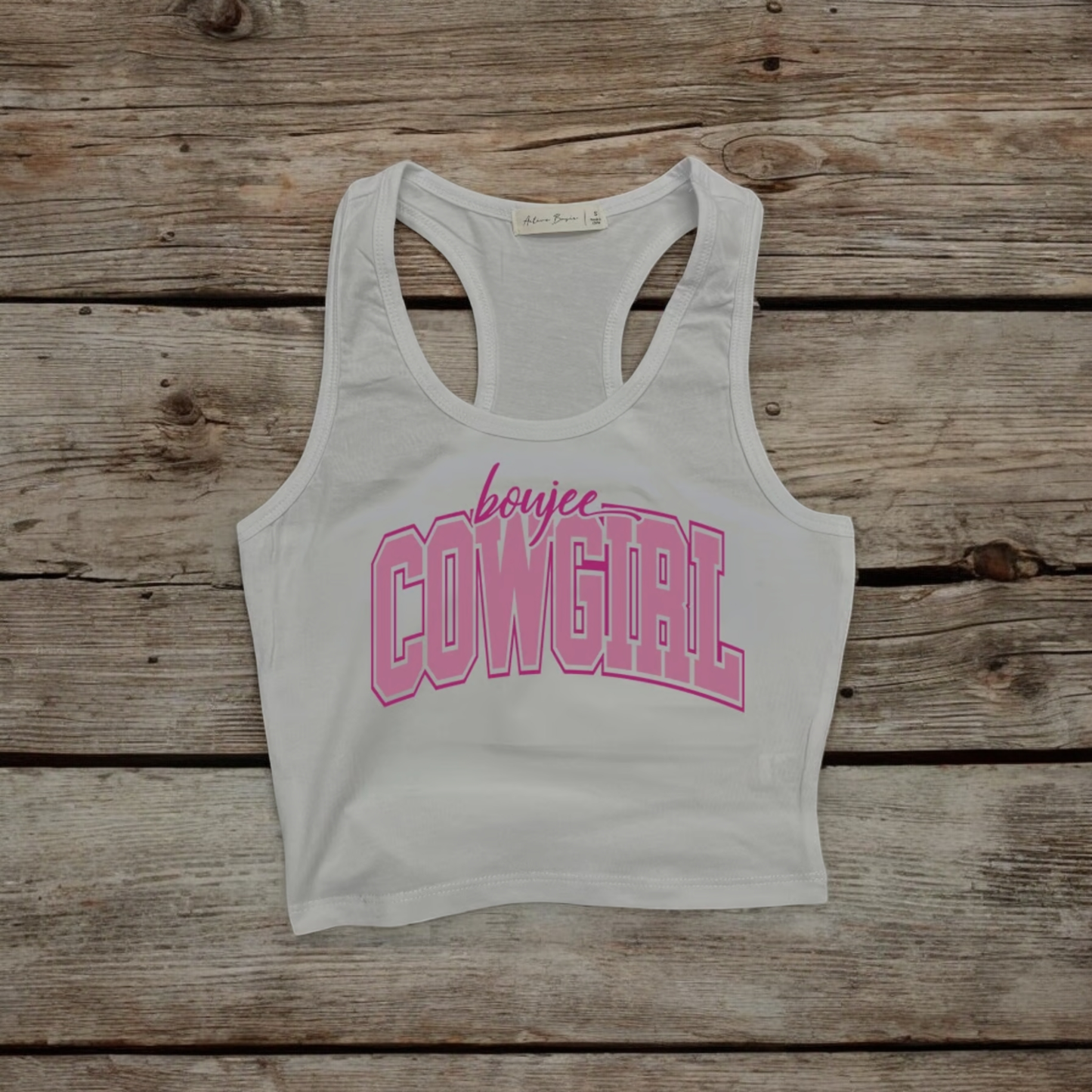 Boujee Cowgirl Crop Tank