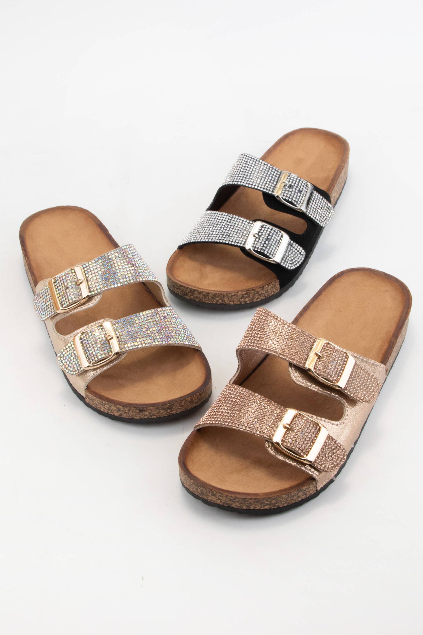 JEWELED BIRKENSTOCK SLIDE