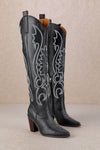 IVY: Black Cowgirl Boot