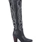 IVY: Black Cowgirl Boot