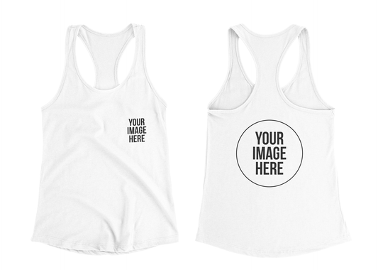 Custom logo Racerback