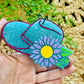 Flower Cowgirl Hat Car Freshie 