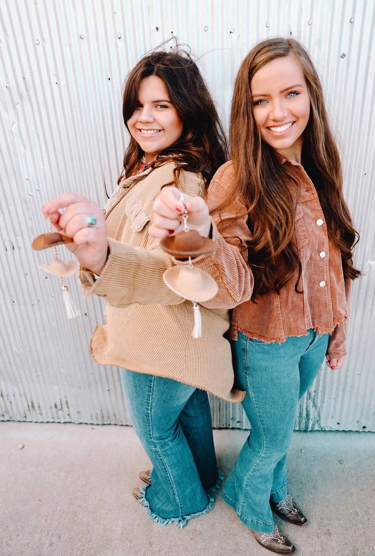 Cowboy Hat Rearview Mirror Charm