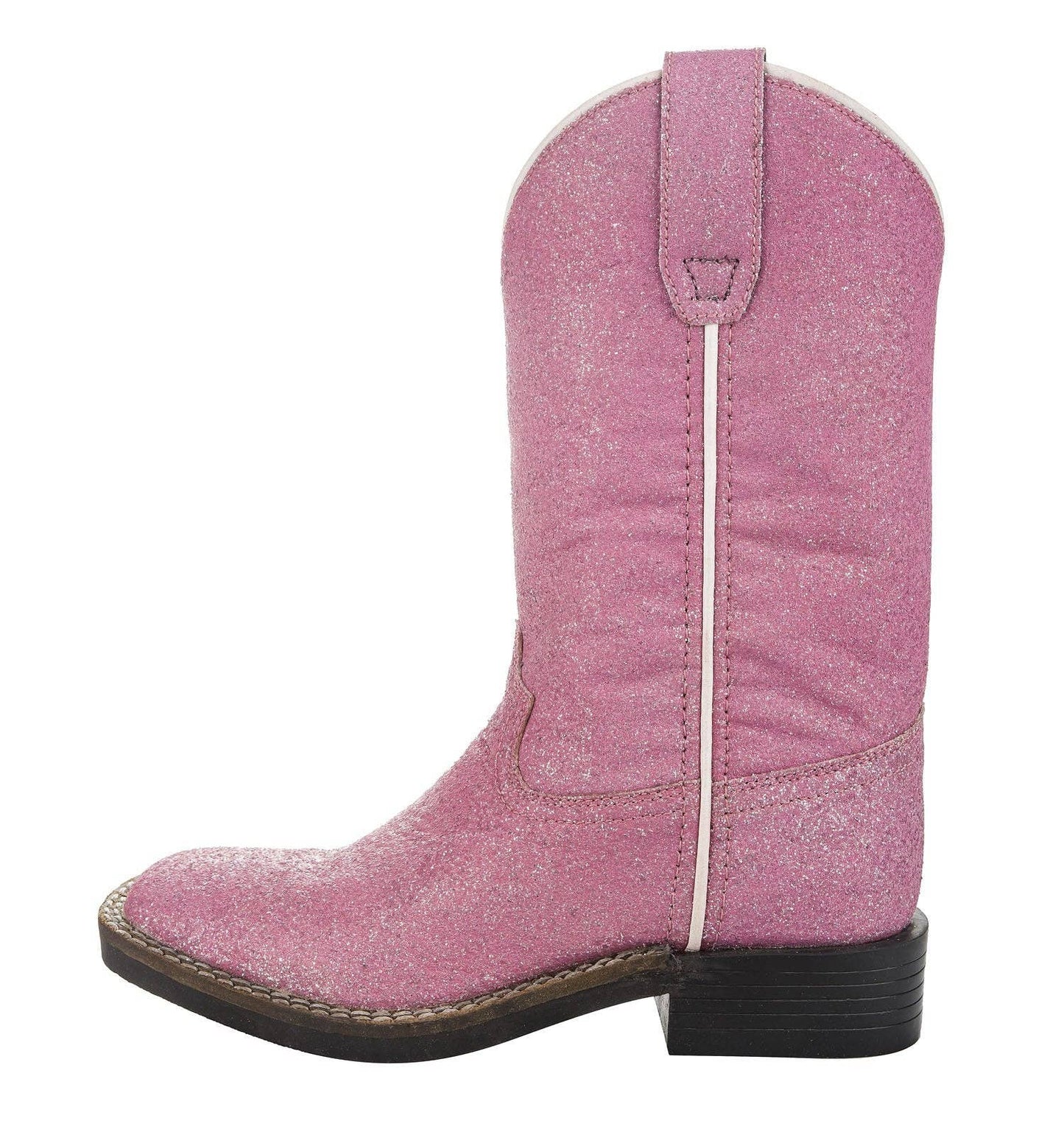 TuffRider Children's Pink Glitter Western Boot.