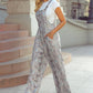 Camo Pocket Overalls: Brown