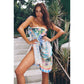 Saint-Tropez Coverup Wrap: COBALTBLU