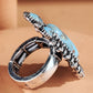 Western Hand Stone Ring: