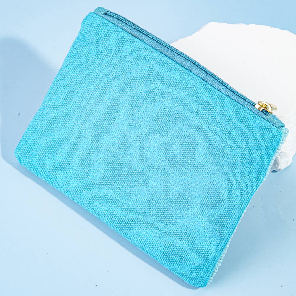 Mermaid Tail Sequin Beaded Coin Purse