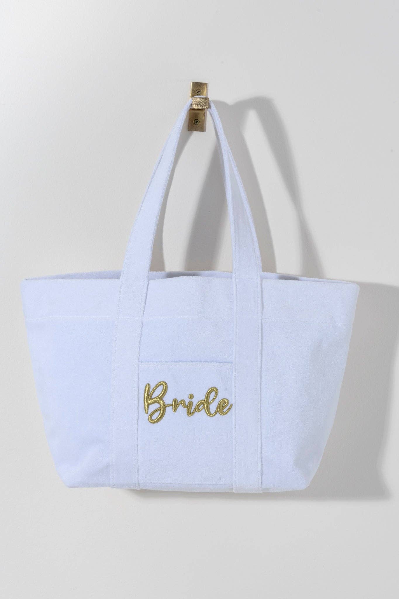 SOL "BRIDE" TOTE, WHITE