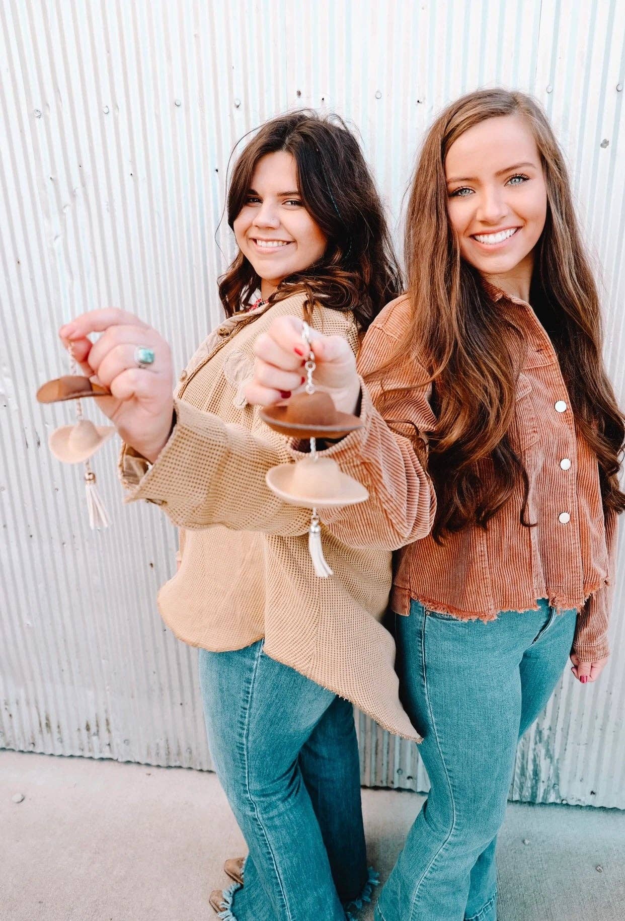 Cowboy Hat Rearview Mirror Charm