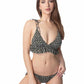 724522-FLORAL RUFFLED TRIM BIKINI SET