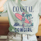 COASTAL COWGIRL BEACH CLUB GRAPHIC TSHIRTS.