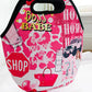 Pink Collage Lunch Tote