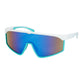 1252 Shields-Wrap Mirror Lens Sunglasses