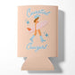 Brunette Coastal Cowgirl Can Cooler