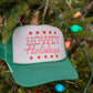 Howdy Holidays Trucker Hat: White