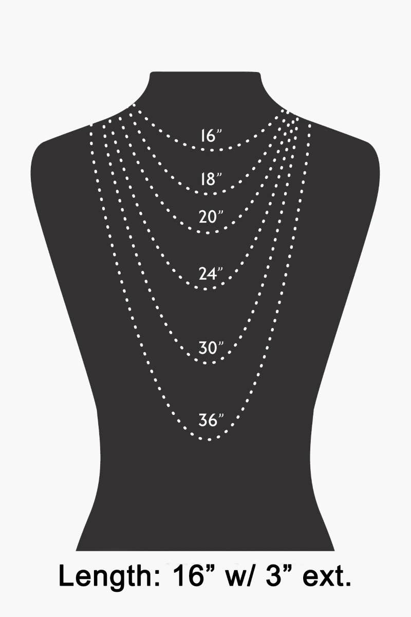 Rose And Sea Life Charms Chain Necklace
