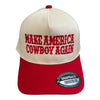 Make America Cowboy Again Hat: Red