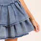 Western Charm Stretch Denim Dress