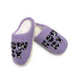 Indoor / Outdoor Slippers - Cow Print "Howdy"