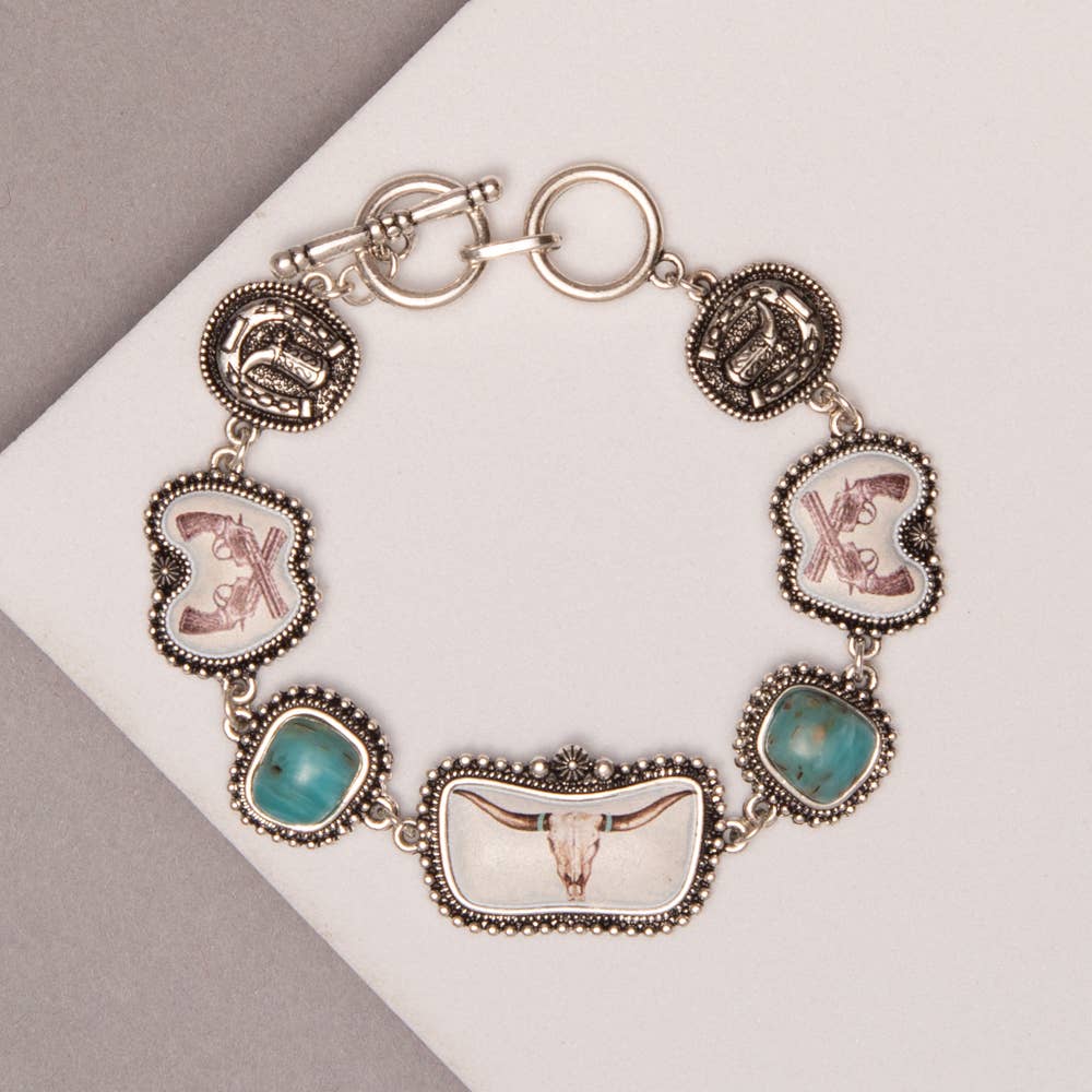 Western Charm Toggle Bracelet