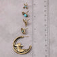 Assorted 5 Pair Western Earrings Set: G