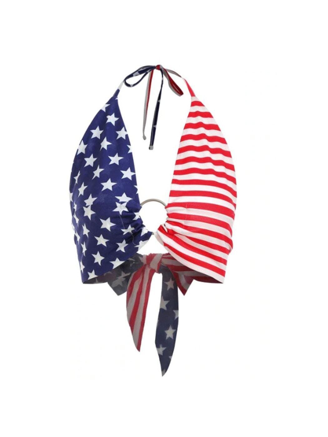 American Flag Halter neck  Top