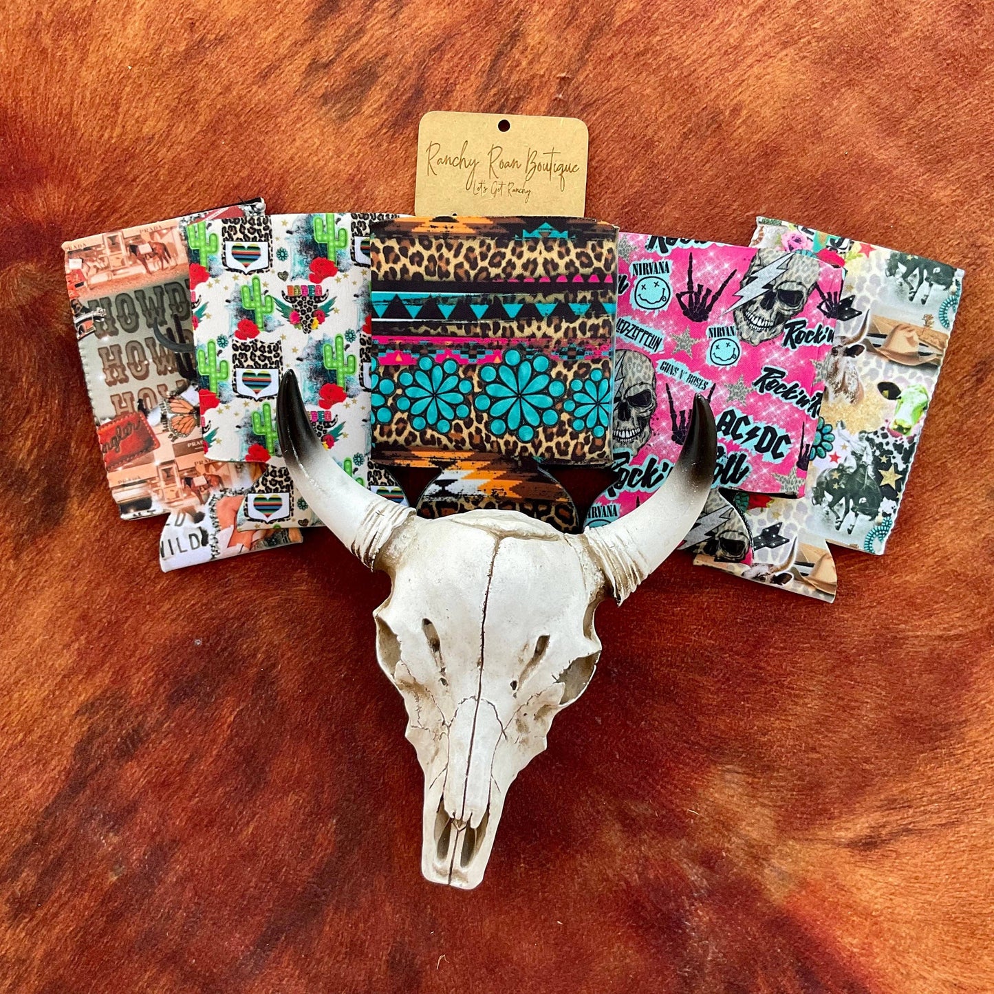 Western Graphic Slim & Regular Koozie: The World Needs More Cowboys / Regular