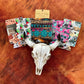 Western Graphic Slim & Regular Koozie: Howdy Collage / Slim