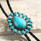 Western Bolo tie Necklace: TURQUOISE