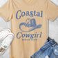 COASTAL COWGIRL BEACH CLUB WOMEN'S VINTAGE GRAPHIC TSHIRTS: TEABERRY