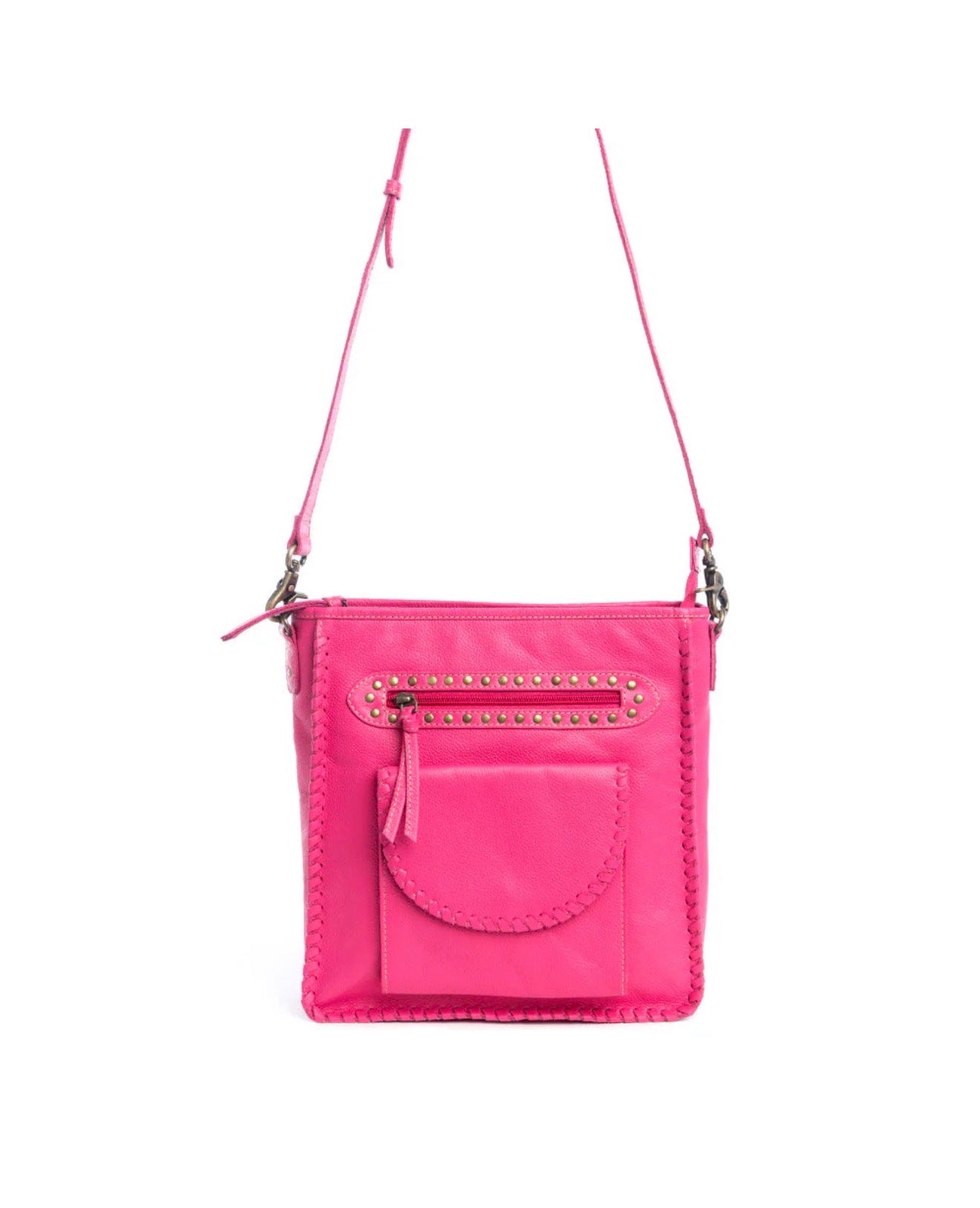 NINNEKAH LEATHER BAG.