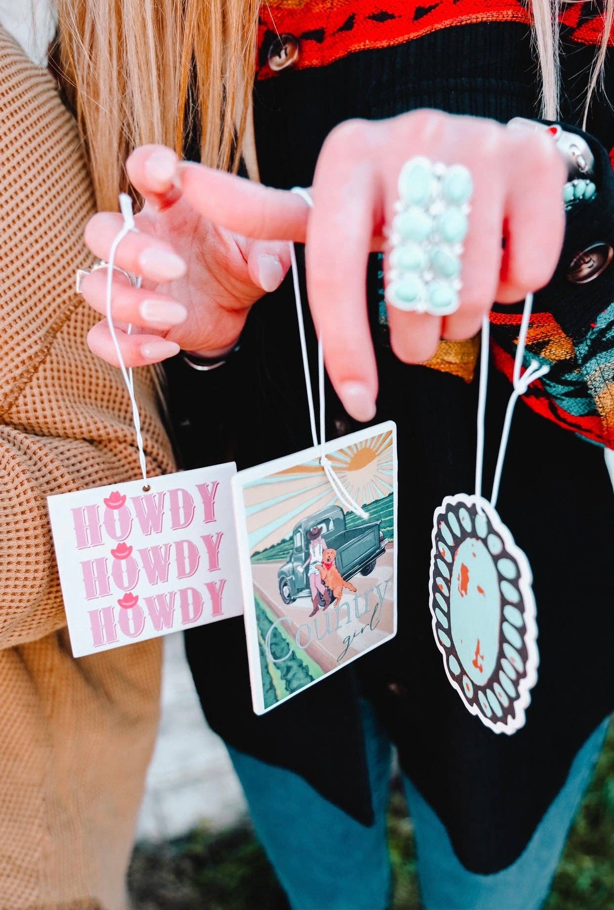 Howdy Howdy Howdy Air Freshener