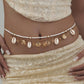 Boho Starfish Conch Pendant Waist Chain DP25D735