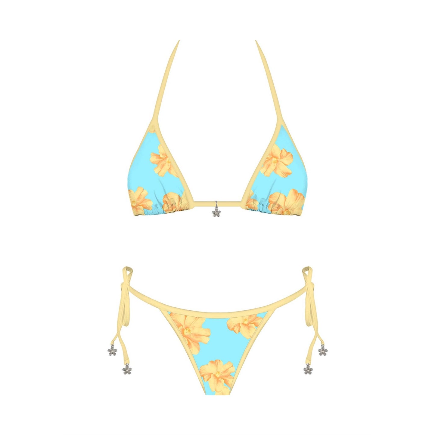 Daisy May Bikini Set: TURQUOISE