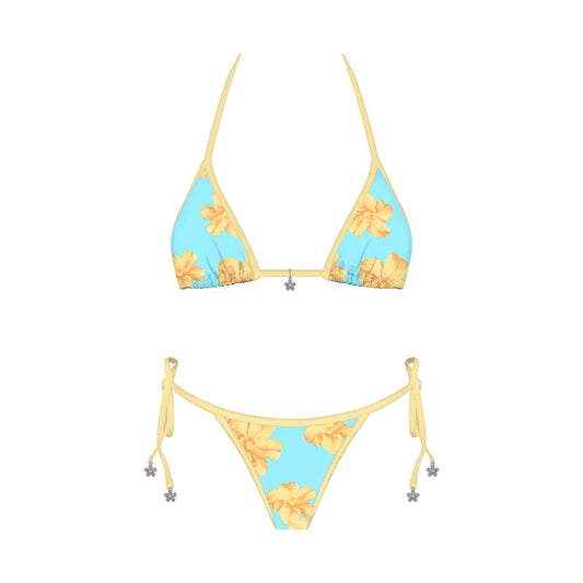 Daisy May Bikini Set: TURQUOISE