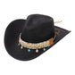 Blue Starfish Straw Coastal Cowgirl Hat: TAN / ONE SIZE