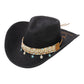 Blue Starfish Straw Coastal Cowgirl Hat