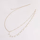 Simple Shell Sequin Rhinestone Waist Chain DP25A816: Gold
