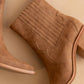 The Addison | Brown Perfectly Paneled Western Boot: BROWN
