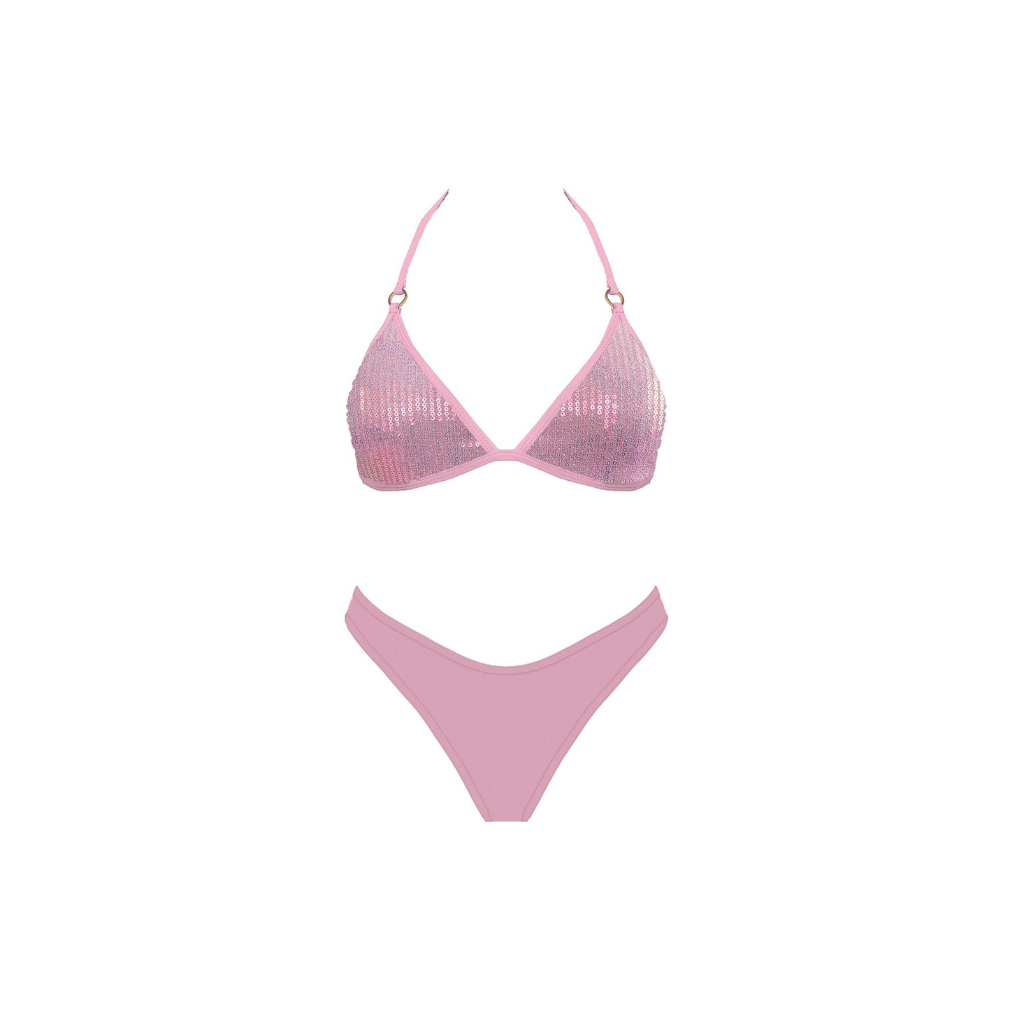 Sun Splash Bikini Set: Pink